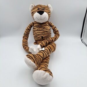Toys R Us 20" Tiger Plush Stuffed Animal Hanging Long Legs‎ 2011 Candid Face